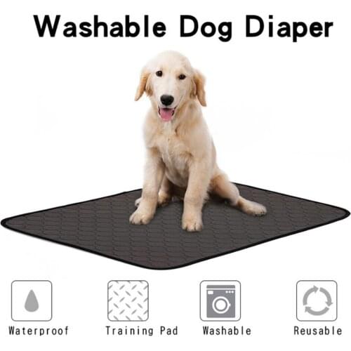 Reusable Dog Diaper Waterproof Pet Urine Mat Urine Water Absorbent Mat for Dog Cats Sleeping Bed Blanket Puppy Training Pads