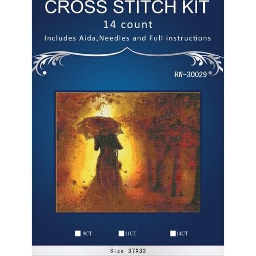 Top Quality Lovely Hot Sell Counted Cross Stitch Kit Old World Holiday Ornaments Similar DMC RW-30029 angel girl