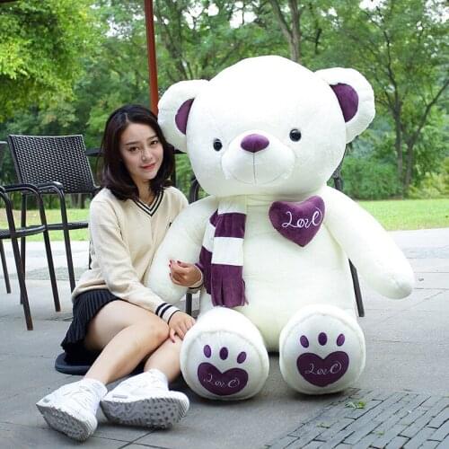 NEW Cute Large Teddy Bear Pillow Plush Doll Girls Adult Toys Stuffed Animals Children Birthday Christmas Xmas Gift