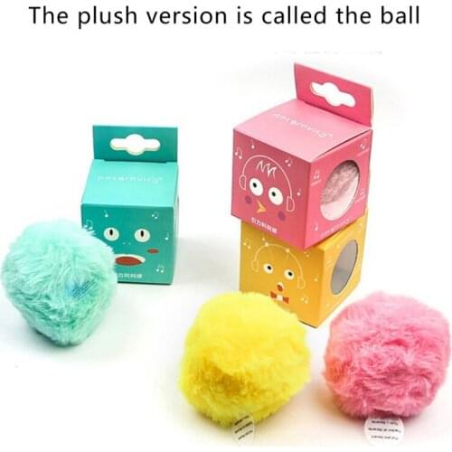 Pet Dog Cat Toys Plush Ball Dog Training Toy Pet Playing Ball Pet Interactive Imitation Animal Sounds Squeaky Toy For Cat Dog