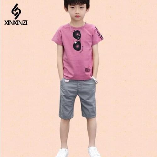 Teen Boys Clothing Sets Summer Boys Clothes Casual Outfit Kids Tracksuit For Boys Sport Suit Children Clothing 6 8 9 10 12 Year