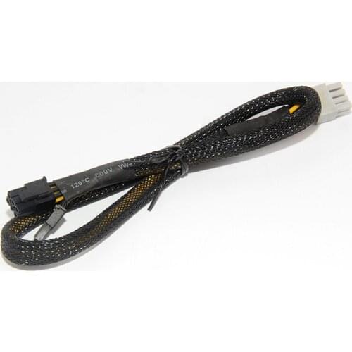 Graphics Card 6+2Pin 8Pin Male to Male Adapter Power Cable for Great Wall Dragon Module Power Supply with Net Cover