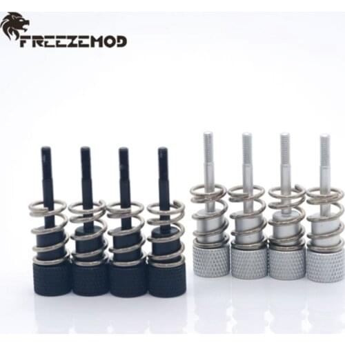FREEZEMOD CPU Water Block Screw Aluminum Alloy CPU Block Fixing Screw For AMD Intel PC Water Cooler Block Full Aluminum Screw
