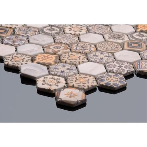 B and q mosaic tiles FBDJ 50