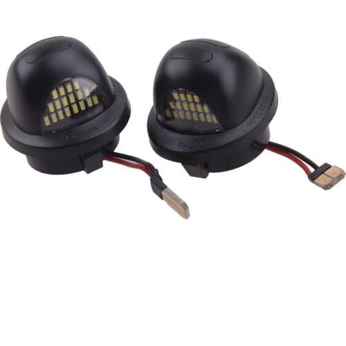 12V 3W 1 Pair Car LED License Plate Tag Light Lamp Fit for Ford F150 F250 F350 F450 F550 Super Duty Expedition Lincoln Mark LT
