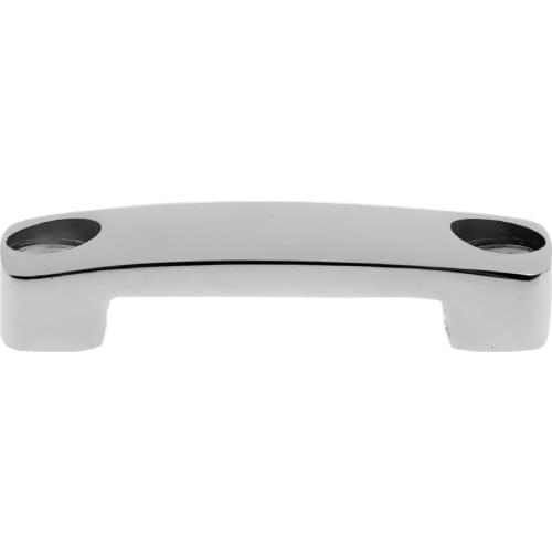 4 Pack 48mm Polished Bridge 316 Stainless Steel Footmans Loop Anchor Kit for Boat Kayak (Silver)