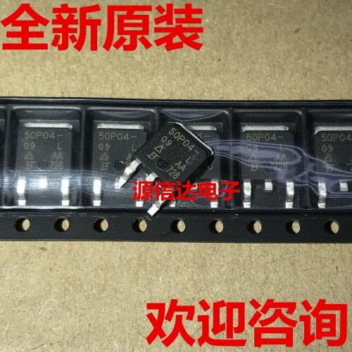 5PCS The new original SUD50P04-09L-E3 40V 50A patch TO-252 P channel field effect MOS tube