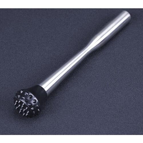 25cm Bar Cocktail Muddler Mojito Sharp Wolf Teeth Stainless Steel Bar Mixer Barware Mojito Drink