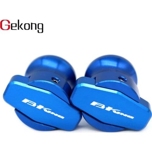 For Suzuki B-KING BKING 1300 B-king 1300 2008 2009 2010 2012 Motorcycle stand screws Swingarm Spools slider 8MM