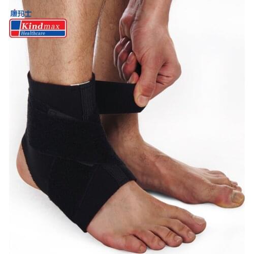Kindmax Breathable Ankle Support Pad Elastic Breathable Brace Sports Safety Gym Badminton Basketball Ankle Brace Brand Quality