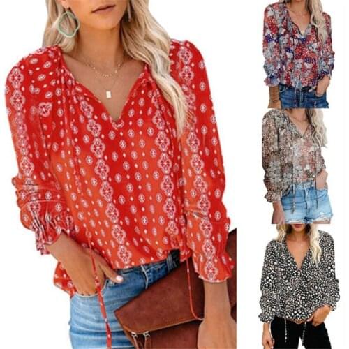 V Neck Simple Long Sleeve Shirt Tees Womens Sexy Lace Up Casual T Shirt Plus Size Fashion Elegant OL Pullover Tops