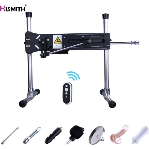 HISMITH APP Premium Sex Machine vac-u-lock Super quiet Ultra Stability Solid Steel Strong thrust big Power love machine massager