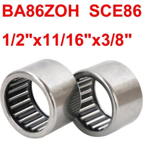 5pcs SCE86 inch shaft Needle Bearing 1/2"x11/16"x3/8" BA86ZOH