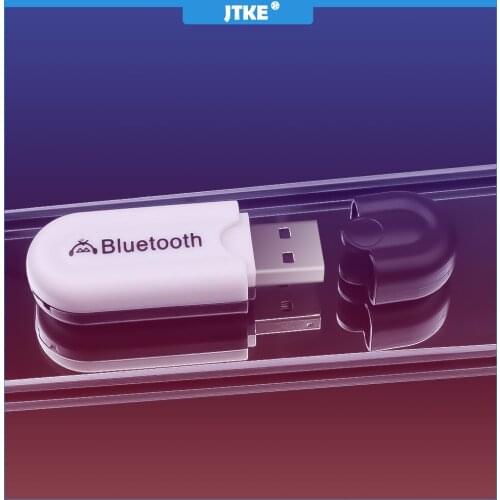 JTKE Mini 3.5mm Jack Bluetooth 5.0 Car Kit Wireless Music Stereo Audio Receiver Adapter Auto Bluetooth AUX for Car Radio MP3 PC