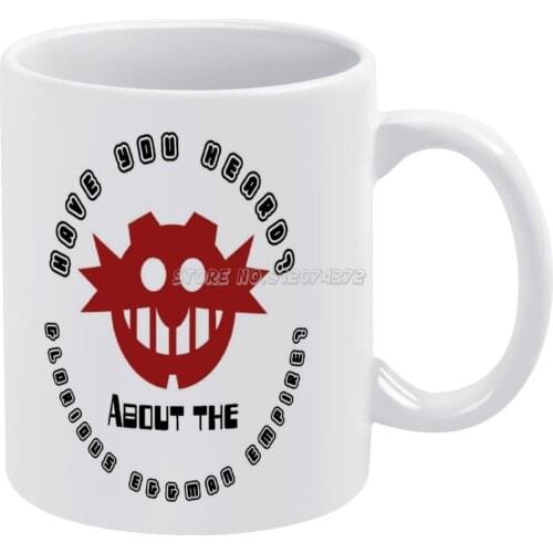 Eggman Empire Coffee Mugs Ceramic Mug Tea Cup Custom Cup Personalized Maman Gift Eggman Eggman Empire Limited Item Robotnik Dr E