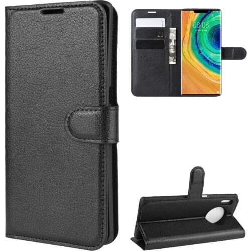For Huawei Mate 30 Pro Case Cover Wallet Leather Flip Leather Phone Case For Huawei Mate 30 Pro Stand Cover With Card Holder