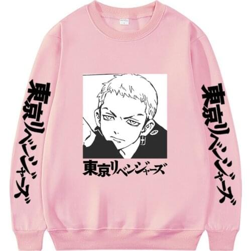 2021 New Anime Tokyo Revengers Men Women Capless Hoodie Sweatshirt Unisex Kawaii Casual Tracksuit Pullover Oversize Clothing