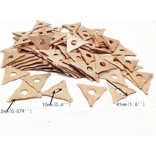 Dent Pulling Washer 100pcs Spot Welder Star Washer Metal Shrink Repair Garage Spot Welding Machine Triangle Meson Pads