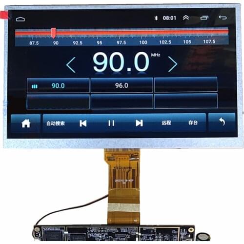 10.1 size CLAA101ND06CW YS101ND06CW LCD display screen for Car DVD GPS navigation Central control multimedia