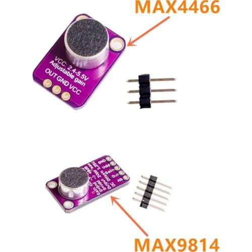 10pcs Electret Microphone Amplifier Stable MAX9814 module Auto Gain Control