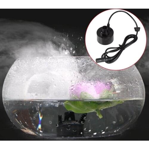 400ML/H Mini Ultrasonic Mist Maker Fogger Water Fountain Pond Fog Machine Atomizer Air Humidifier