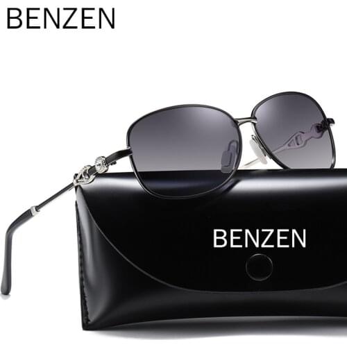 BENZEN Sun Glasses For Women Fashion Polarized Gradient Sunglasses Women Luxury Design Ladies Shades Oculos 6688