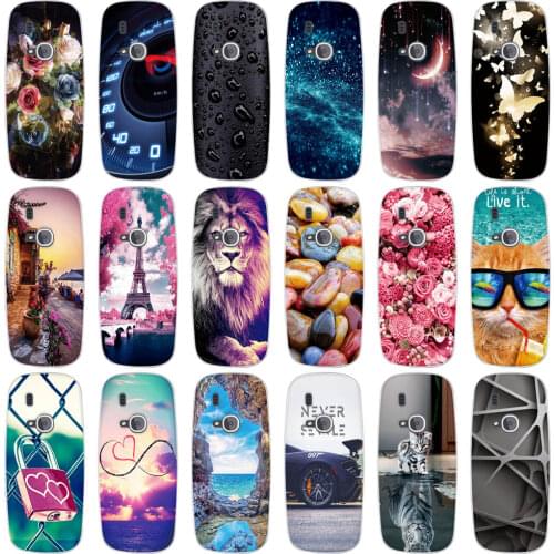 For Nokia 3310 2017 Case thin stylish Phone Cover For Nokia 3310 Funda Soft Gel Protective Shell Case For Nokia 3310 Back Cover