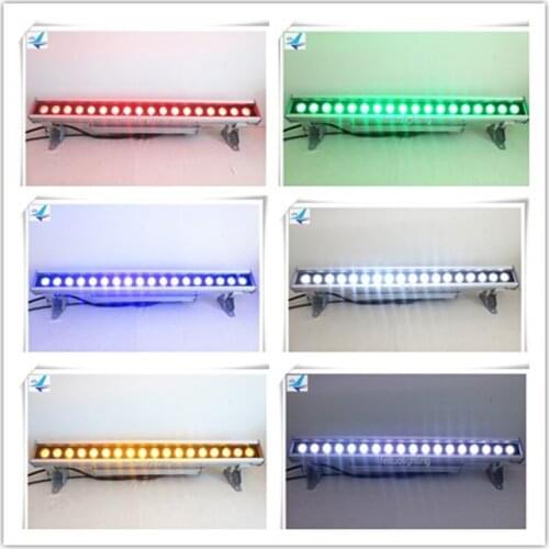 E-12pack outdoor ip65 18x18w six color 6 in1 led wall washer architecture or stage show decoration light