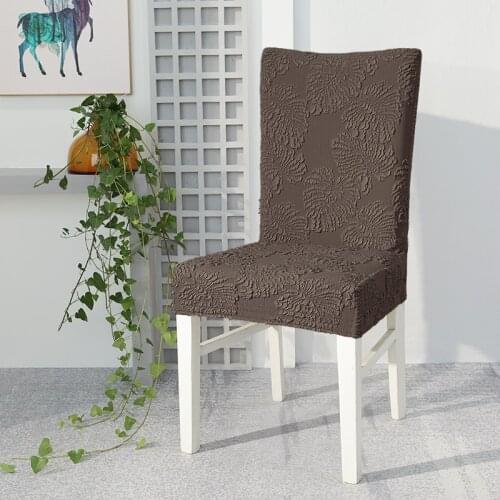 High Grade Leaf Dining Home Chair Cover Elastic Simple Office Stool Cover Protect European Style Custom Banquet/Bar Stool Cover