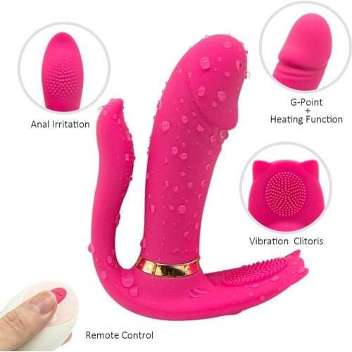 Sex Toys for Woman Dildo Remote Butterfly Vibrator Clitoral Stimulator Powerful Vibrator Clitoris Anal Plug Sex Shop adult toy