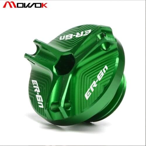 CNC motorbike Filler Cover Screw Engine Oil Cap For KAWASAKI ER6N ER6F er6n 2006 2007 2008 2009 2010 2011 2012 2013 2014