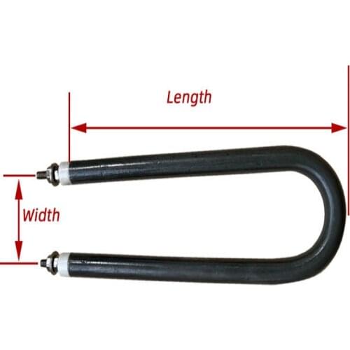 Customizable U Type 220V Electric Tubular Heater Pipe SUS304 Air Heating Element for Oven 300w//500w/600w/800w/1000w