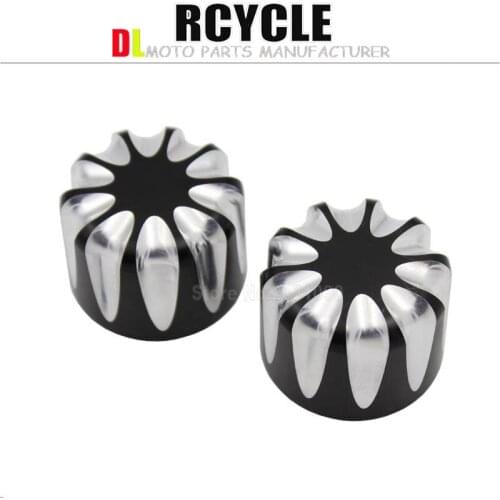 Front Axle Nut Cover Bolt Universal For Harley Dyna Sportster Softail Road King Glide Electra Glide FLTR Ultra