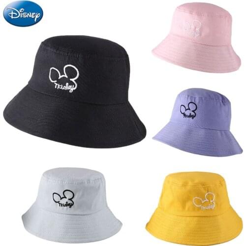 Disney Mickey Anime Fisherman Hat Sun Hat Hat Shade Men and Women Adult Spring, Summer, Autumn and Winter Beach Fashion New 2021