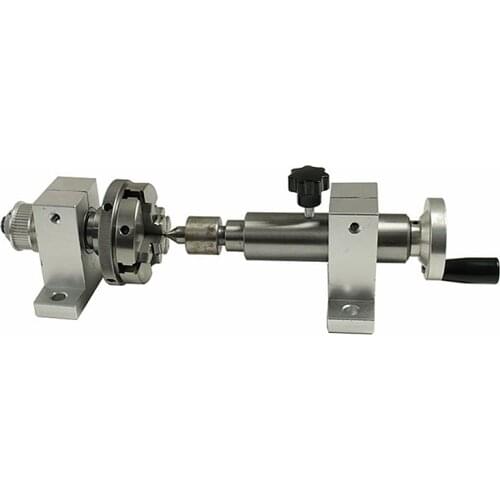 CNC Spindle Motor 775 Rotary Axis Chuck 65mm Activity Tailstock Height 42mm for DIY CNC Machine