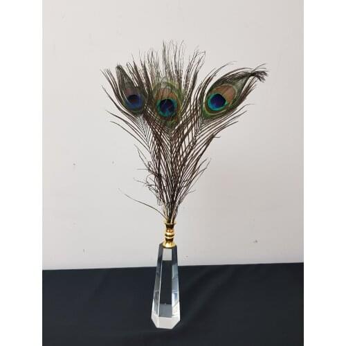 AROSE TAVUZKUŞU FEATHER GOLD NOZZLE FEATHER DECOR