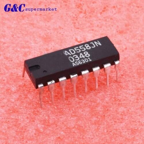 1/5PCS AD558JN Encapsulation:DIP-16 8-Bit HIGH QUALITY IC diy electronics