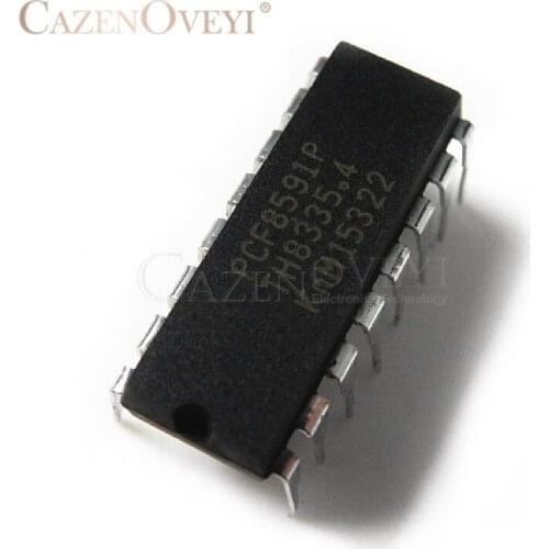 1pcs/lot PCF8591P PCF8591 DIP-16 In Stock