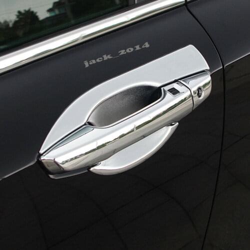 ABS Chrome Side Door Handle Bowl Cup Cover Trim For Honda CRV CR-V 2017 2018 2019