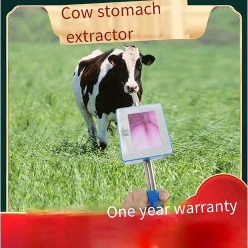 Bovine Stomach Foreign Body Extractor Used For Breeding Visible Plastic Grip Rumen Iron Remover For Cattle