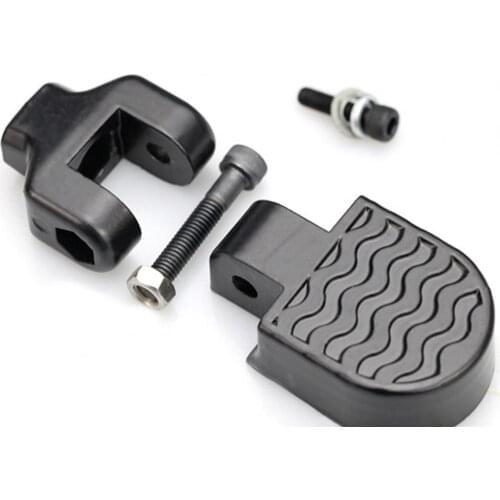 Electric Mountain Bike Pedal Aluminum Alloy Folding Rear Footrest Carrier Board