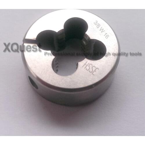 HSSE Withworth Round Split Die BSW BSW1/8 1/8 3/16 1/4 5/32 5/16 3/8 1/2 thread Adjustable dies 1/8-40 3/16-24 5/32-32 1/4-20