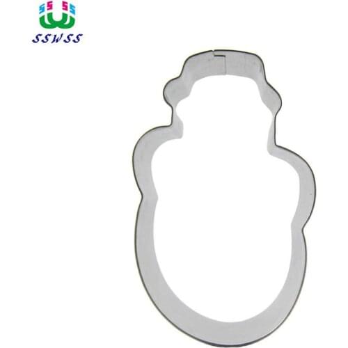 First Snowman Shape Cake Decorating Tool,Materials Most Environmentally Friendly Cake Cookie Biscuit Baking Mold,Direct Selling