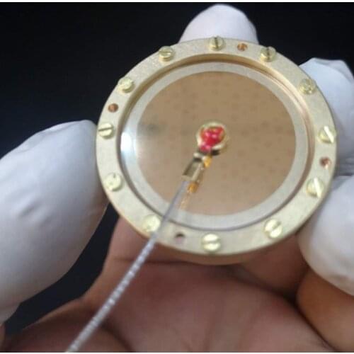 RK47 large golden dual side 6-micron diaphragm microphone capsule 34mm * 9.6mm for DIY studio microphone audio parts K47