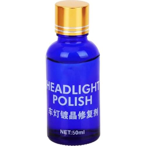 50ml Auto Headlight Polish Scratch Renewal Agent Coating Repair Liquid Renewal Polish Car Repair Fluid