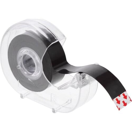 1 Roll Magnet Strip 5m Magnet Strip Self-adhesive Magnetic Sticker with Holder
