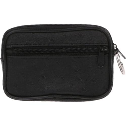 1PC Soft Men Women Card Coin Key Holder Zip Change Pouch Wallet Pouch Bag Purse Gift