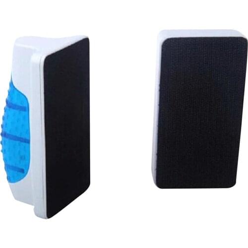 Strong Magnetic Glass Fish Tank Brush Rubbing Eraser Block Aquarium Outside Inside Cleaning Tool Brush