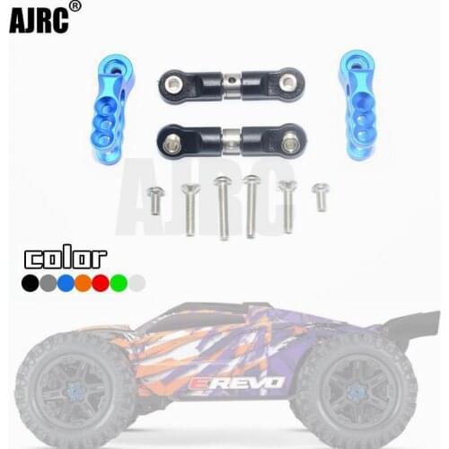 TRAXXAS E-REVO aluminum alloy porous 25T servo arm + stainless steel adjustable rod #5345