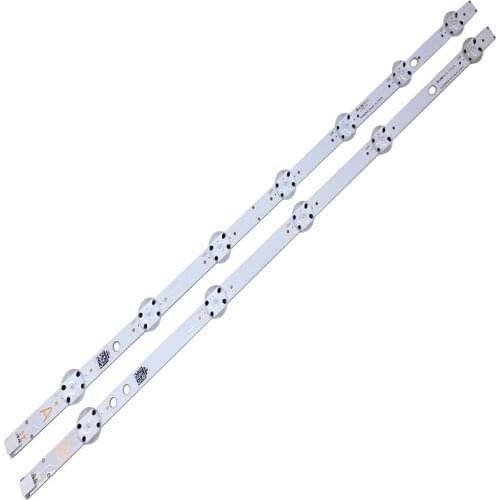 2Pieces(1*A,1*B)49" LED Backlight Strips for TOSHIBA LUXOR SVV490A64_Rev00_A/B_170405 LUX0149003/01 49U6863DB